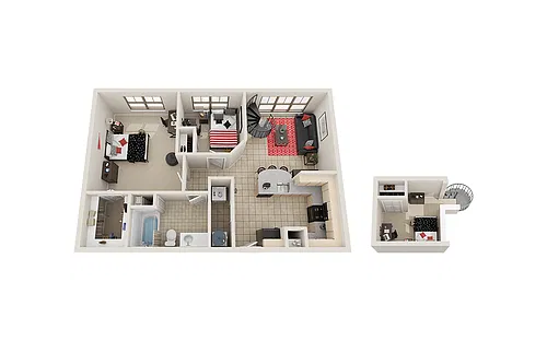 Floor plan B1 Loft