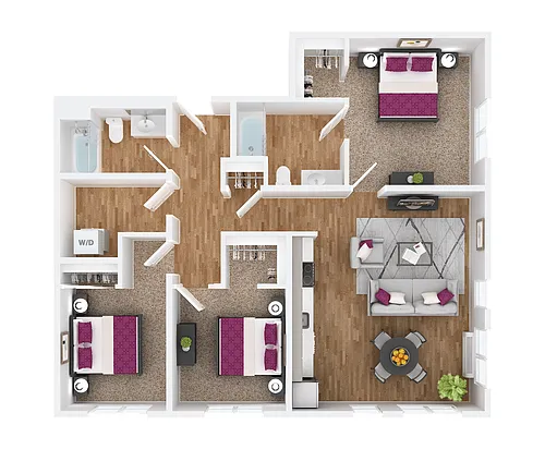 Floor plan Evergreen D1