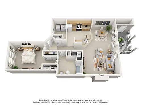 Floor plan Brandon Deluxe