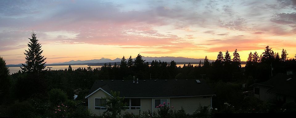 Panoramic Sunset View