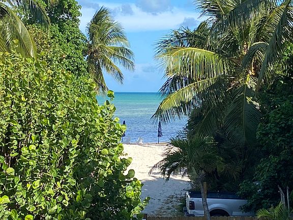 Ocean view from the deck. Private beach area for HOA residents only.