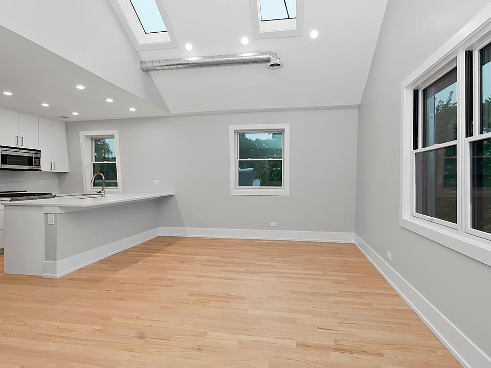 Living Room and Kitchen Breakfast Bar