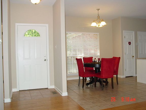 Entry shot showing dining/kitchen