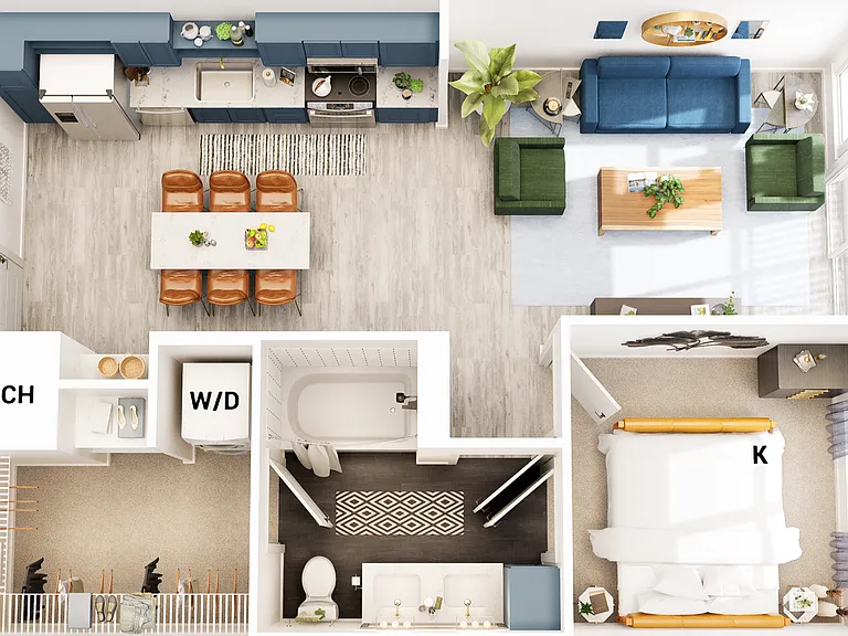 A3B floor plan Broadstone SoBro