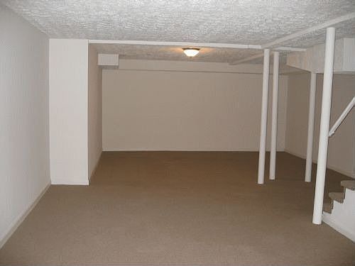Large finished basement with addt storage
