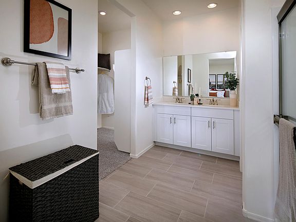 The 2110 floorplan modeled at Fieldstone at Gladden Farms in Tucson, AZ.