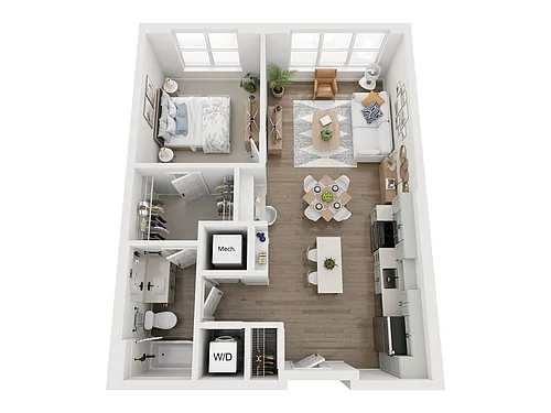 Floor plan A6A
