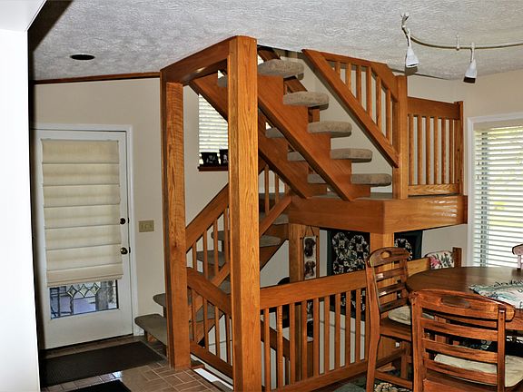 Oak staircase