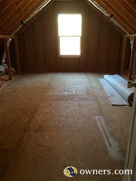 Walk in attic storage