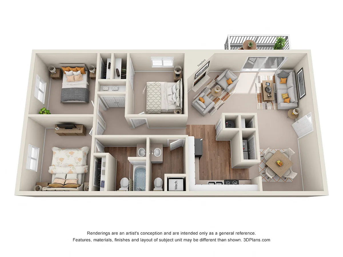 Floor plan Dogwood