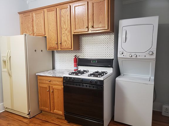 Kitchen -new fridge has been installed