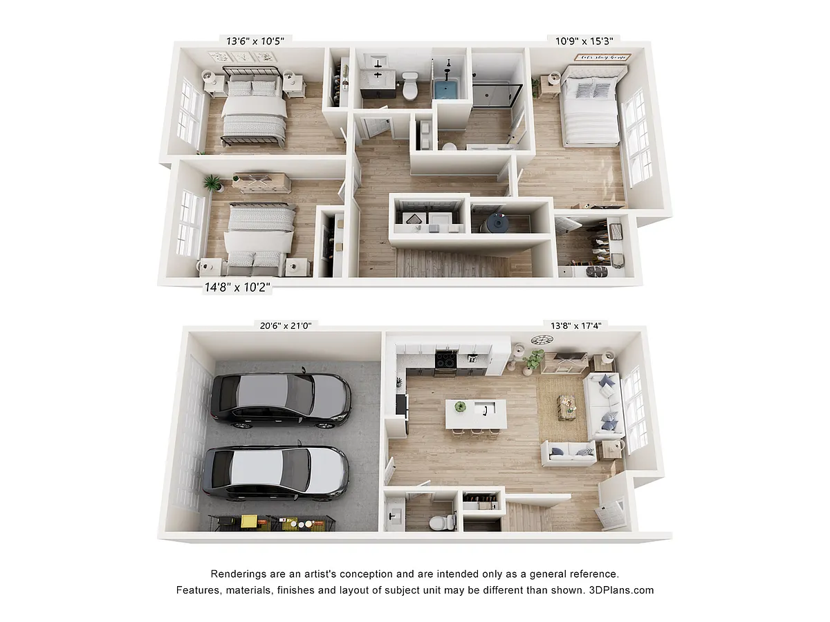 Floor plan Sirius | Townhome
