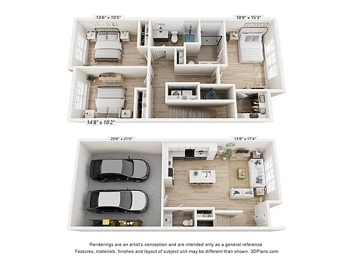 Floor plan Sirius | Townhome