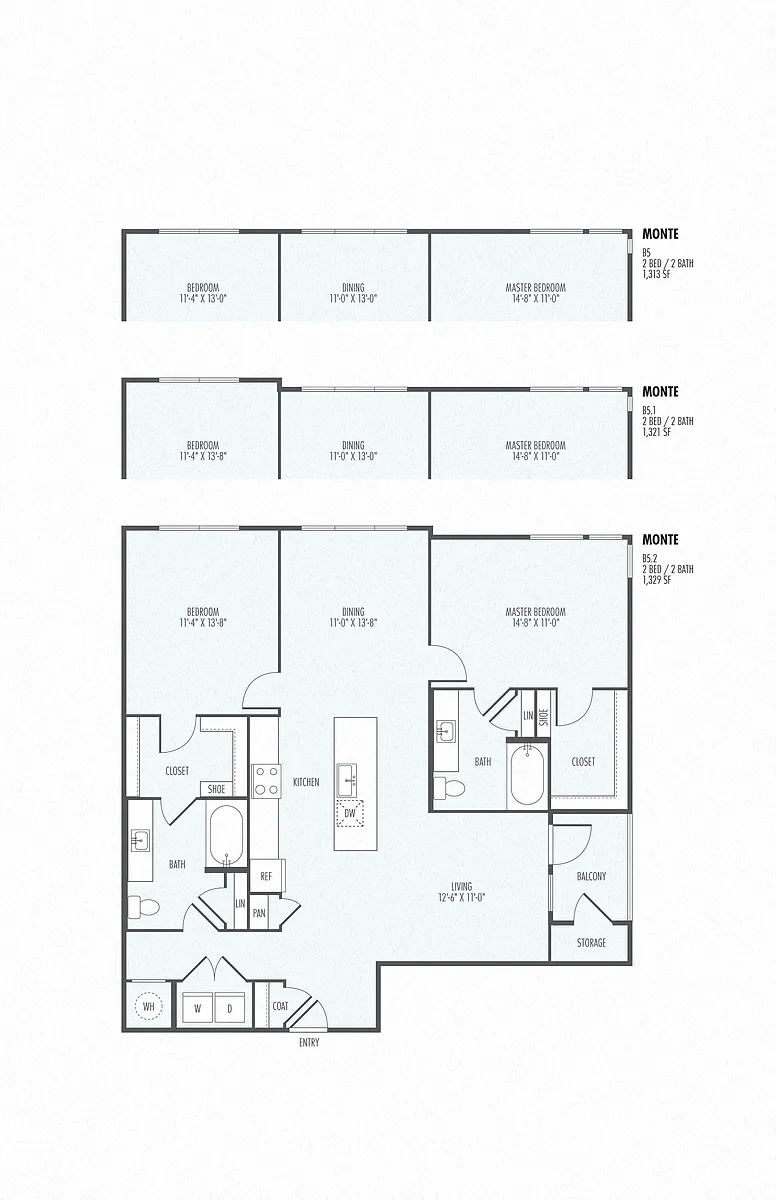Floor plan Monte