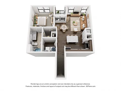 Floor plan The Loom