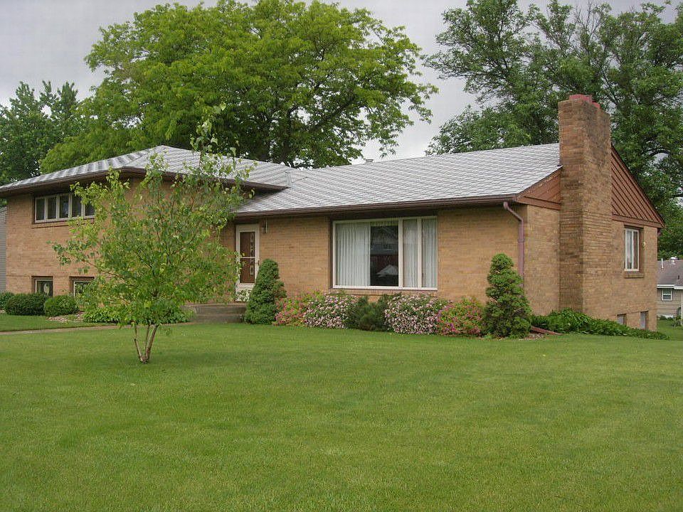 Front-side view of home