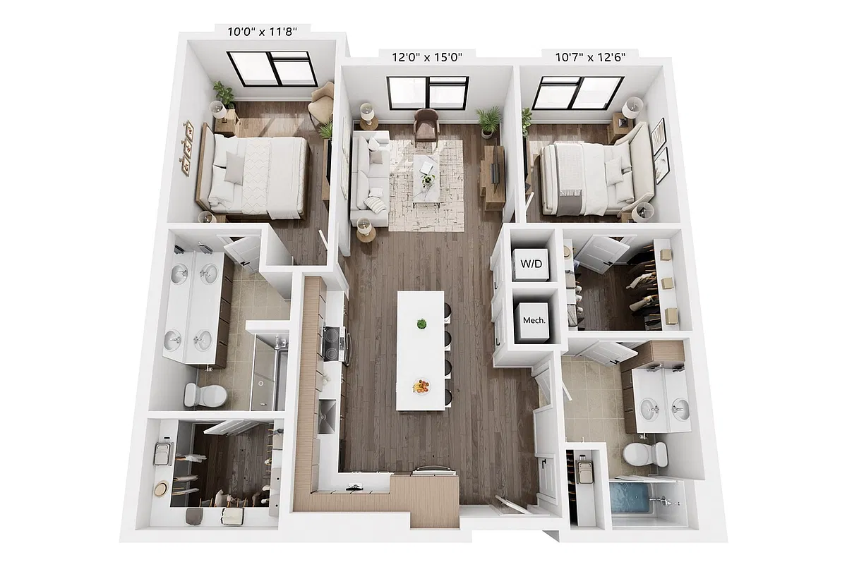 Floor plan B4