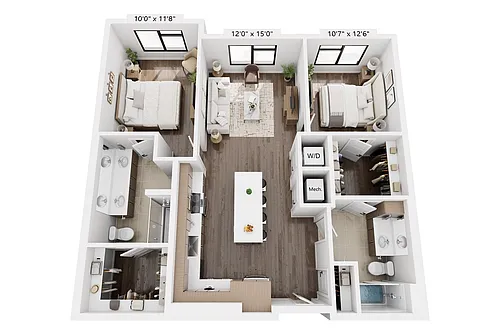 Floor plan B4
