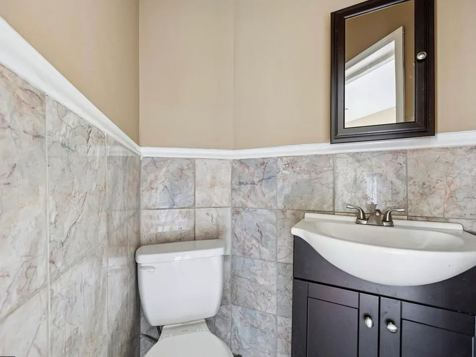 Half bath first floor