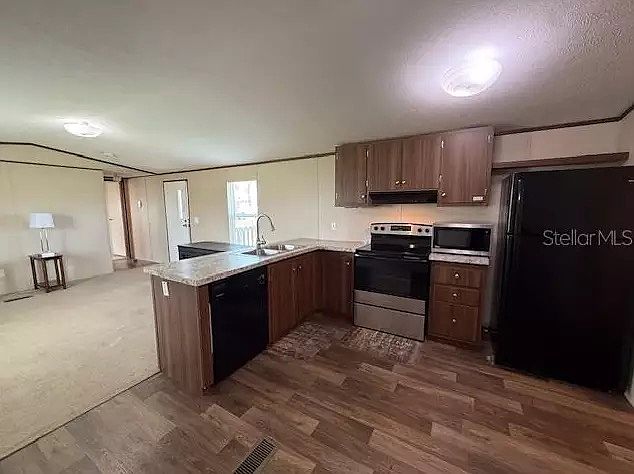 Kitchen with updated appliances