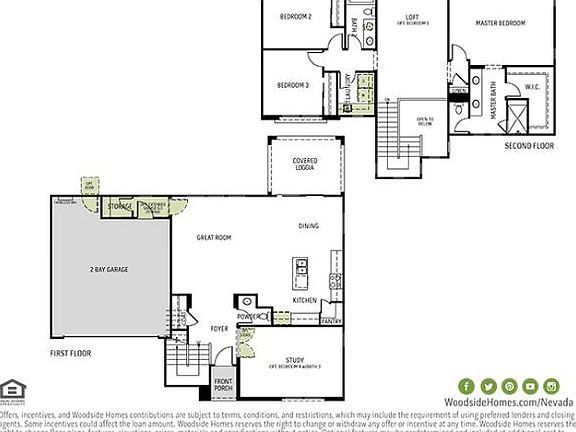 Woodside Homes - Shasta Plan - Lot 17
