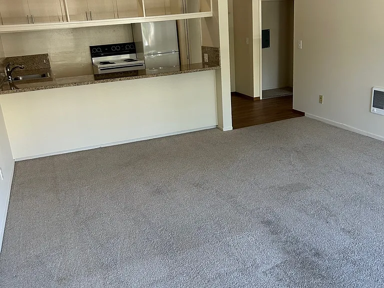 Living room facing kitchen