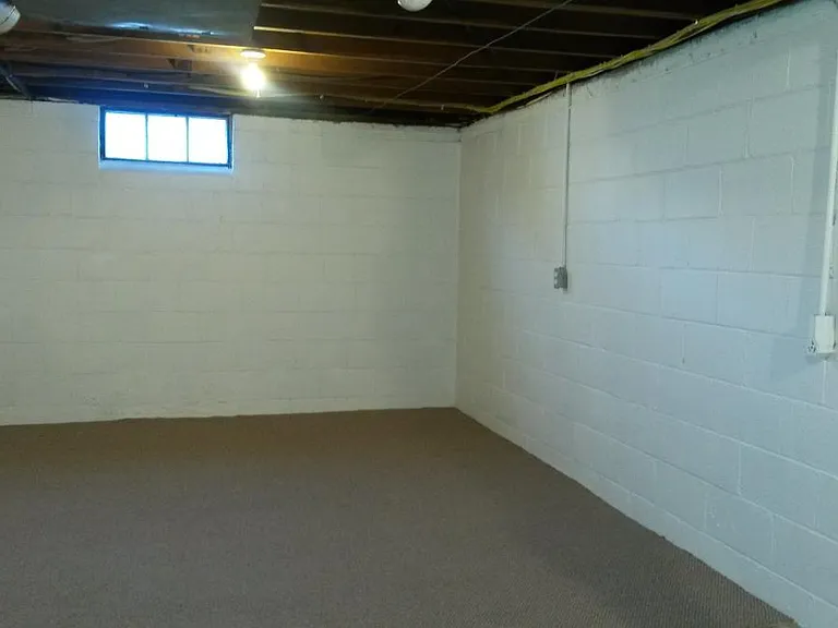 Super clean and dry basement