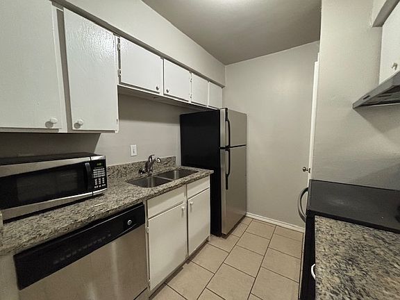Kitchen with granite