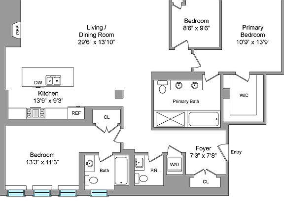 2nd image of 150 Nassau St APT 15A