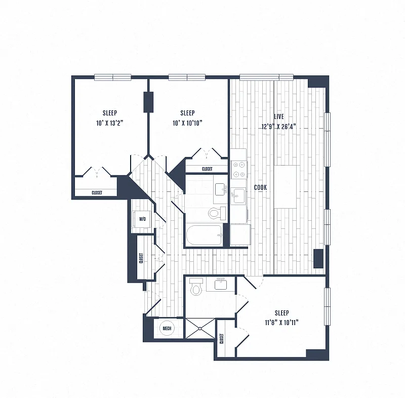 Floor plan C1