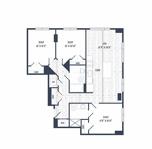 Floor plan C1