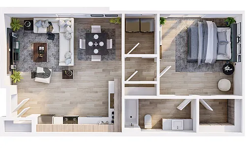 Floor plan Willow