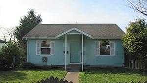Front elevation of house