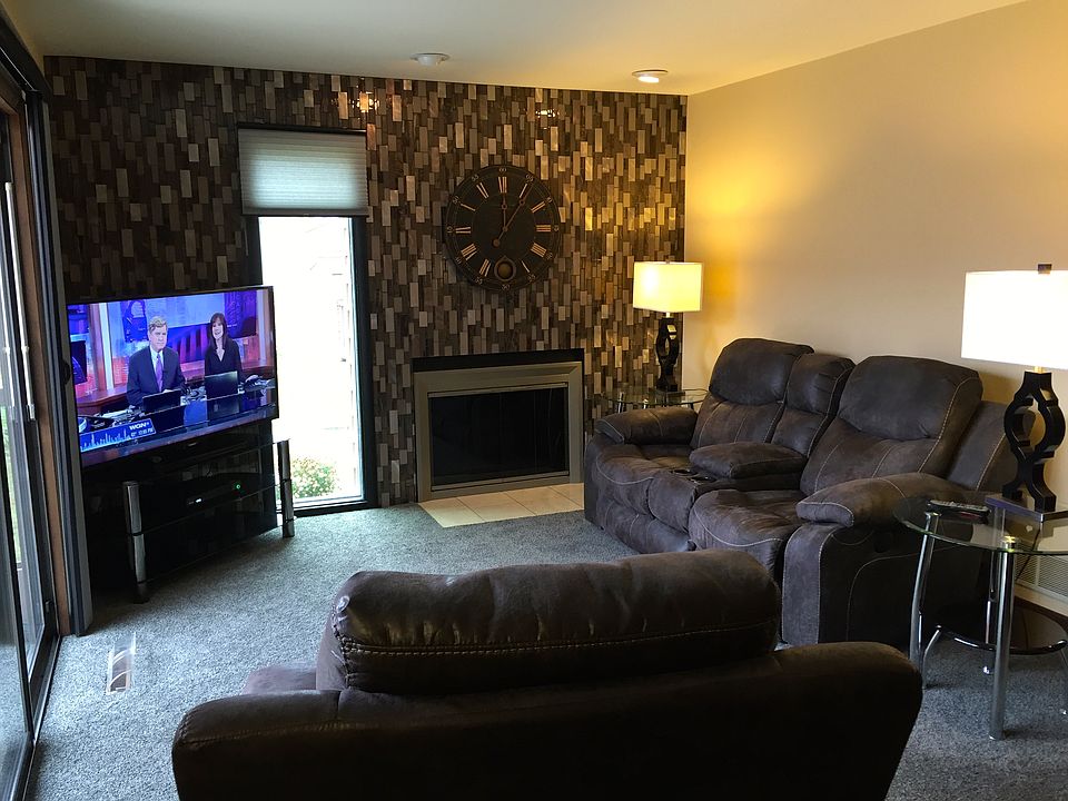 New Fireplace, New Blinds