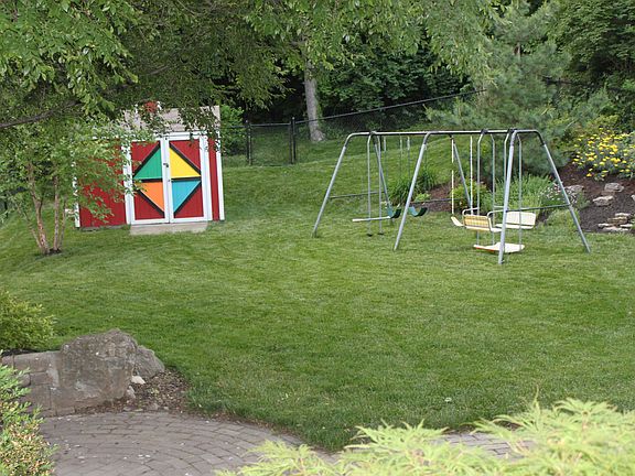 View from patio