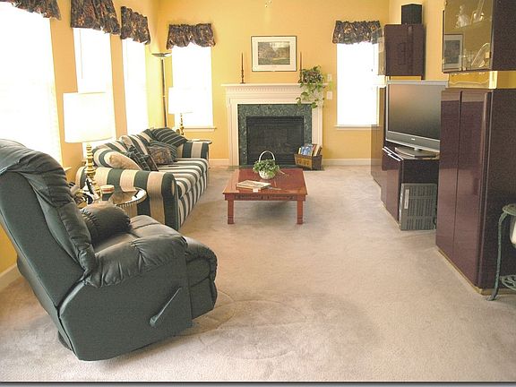 Fireplace in Family Room