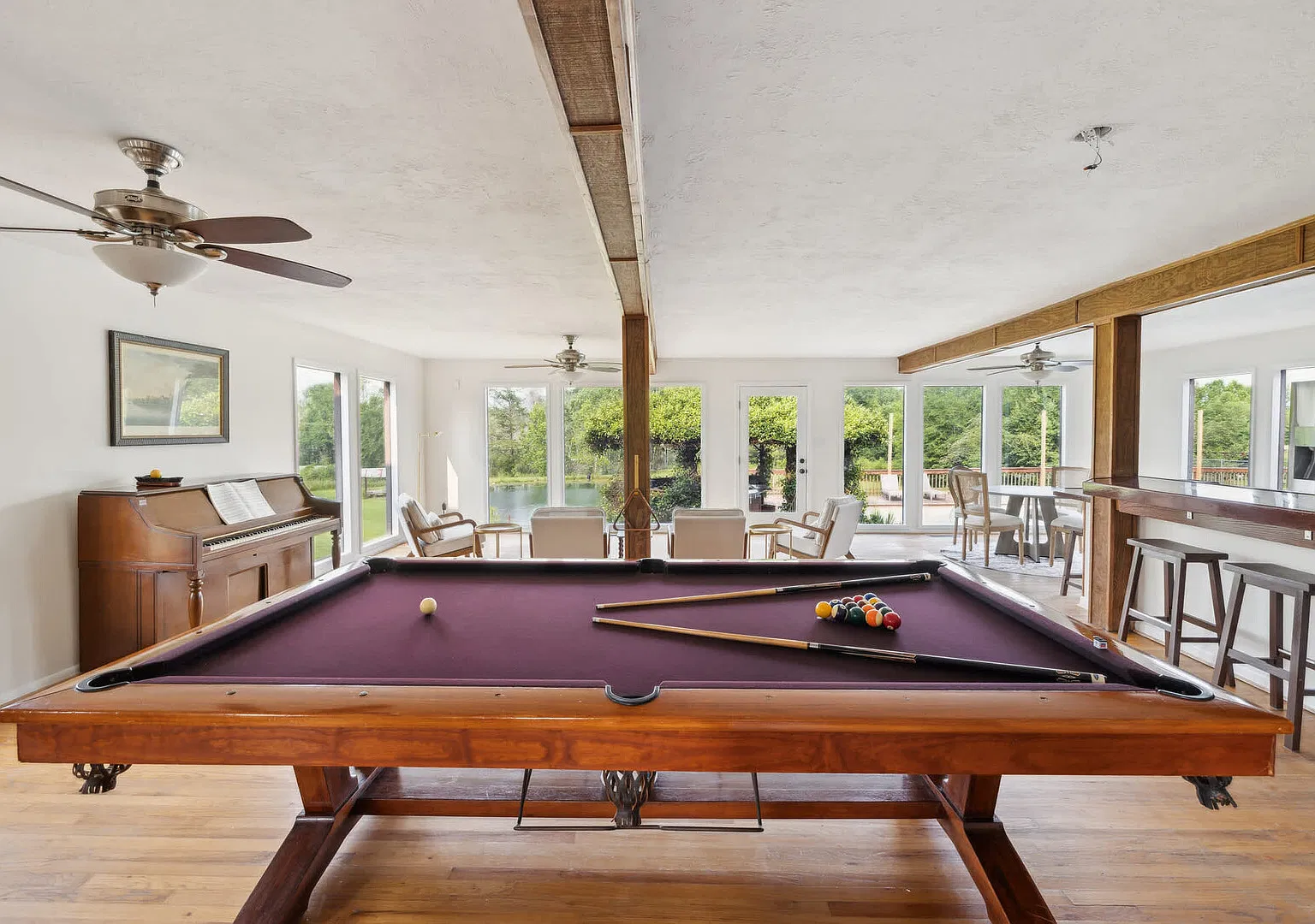 5-Acre Historic Home with Pool, Fishing Pond, Game Room & Outdoor Bar — Photo 1