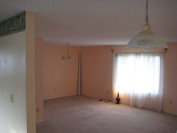 living room and dining room area