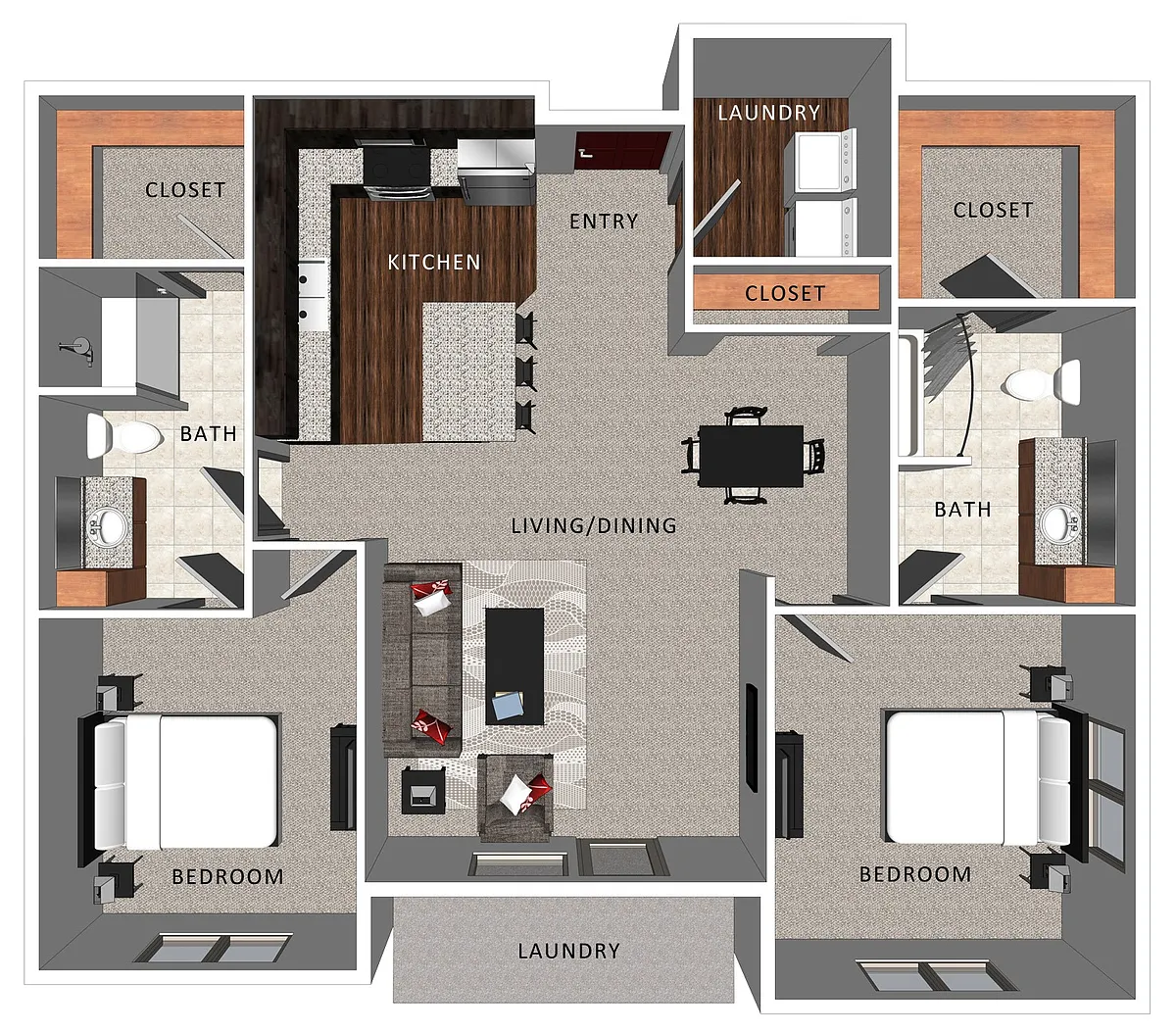 Floor plan Carlton