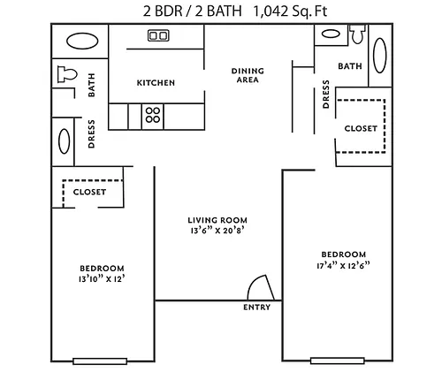 Floor plan PLAN G