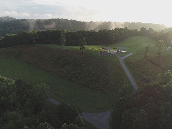 Hilltop with large pavilion