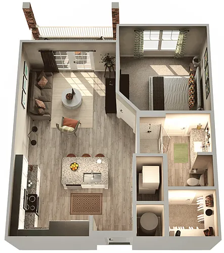 Floor plan A1A