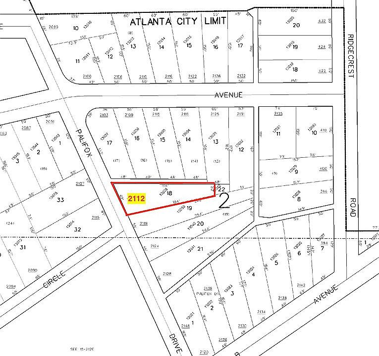 Tax assessor plat map