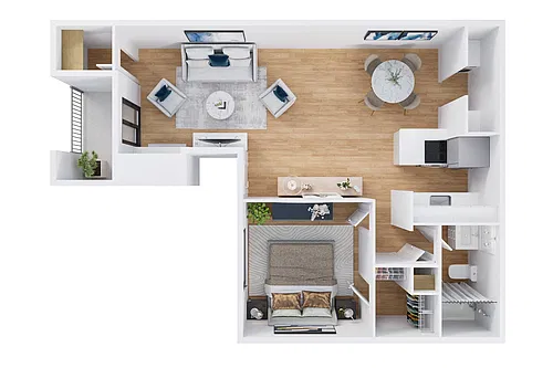Floor plan The Luxe