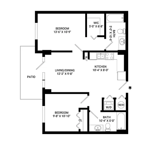 Floor plan Bayview