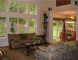 Bright, open Family Room