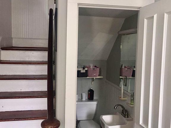 1/2 bathroom downstairs