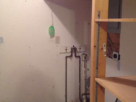 Washer Dryer hook ups