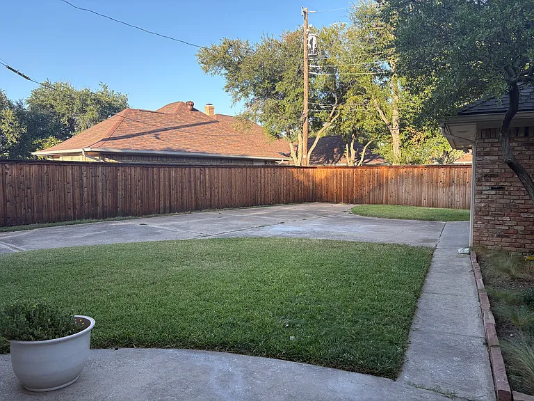 BACK YARD