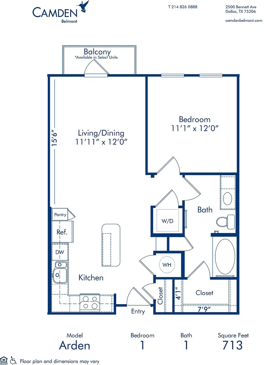 Floor plan Arden 1